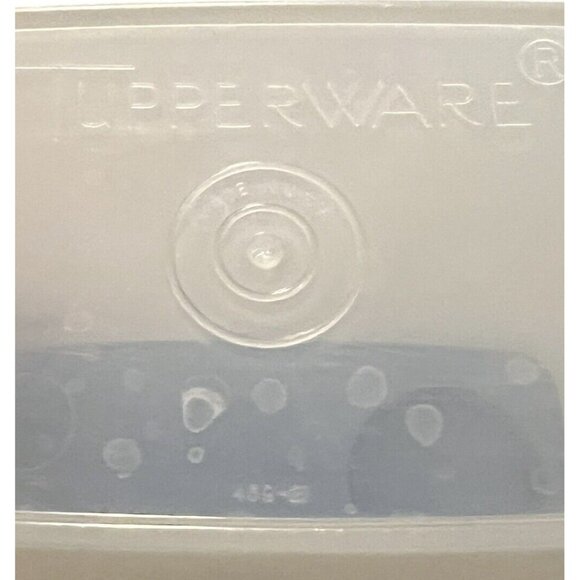 Vintage Tupperware Store Pour Cereal Container 13 Cup 469-21 Flip Lid Blue - Picture 3 of 3